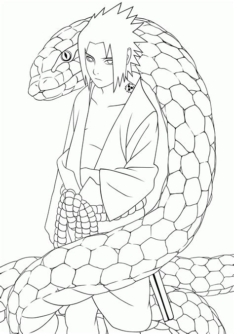 Halloween coloring pages free printable pdf from primarygames. Coloring Page Naruto - Coloring Home