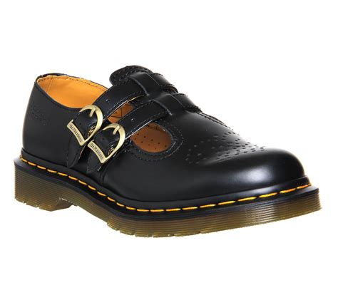 They're giving you punk princess charlotte when she inevitably goes through her. Womens Dr. Martens Core 8065 Mary Jane BLACK LEATHER Flats ...