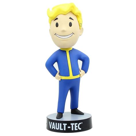 Fallout Exclusive Hands On Hips Vault Boy 6 Inch Bobblehead Walmart