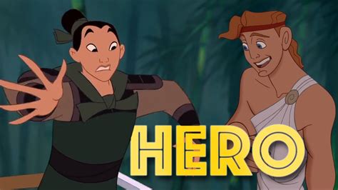 Hero Hercules And Mulan Youtube