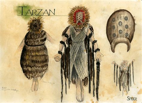 Tarzan The Stage Musical Costume Design On Behance