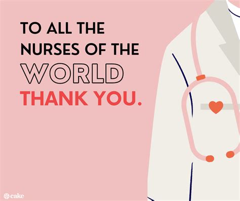 How To Say Thank You To A Nurse With 40 Examples Cake Blog