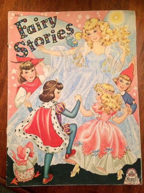 Vintage Fairy Stories By The Merrill Publishing Company 1943 Rare