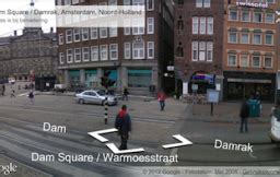 Google street view is a technology featured in google maps and google earth that provides interactive panoramas from positions along many streets in the world. Street View nu te gebruiken in Google Maps-webapplicatie