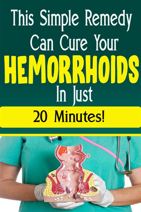 This Simple Remedy Can Cure Your Hemorrhoids In Just 20 Minutes