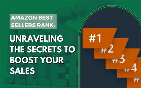 Amazon Best Sellers Rank Unraveling The Secrets To Boost Your Sales