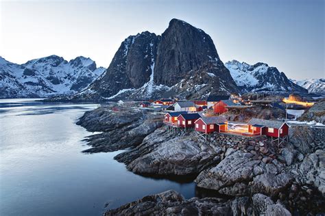 Wallpaper Norway Lofoten Islands Nature Landscape