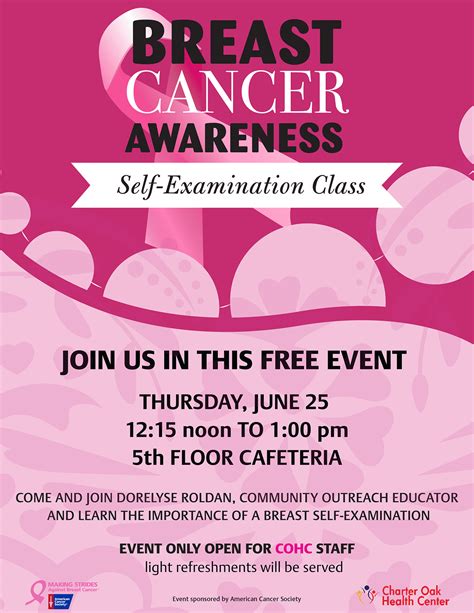 Banner And Flyers For Breast Cancer Awareness Class On Behance