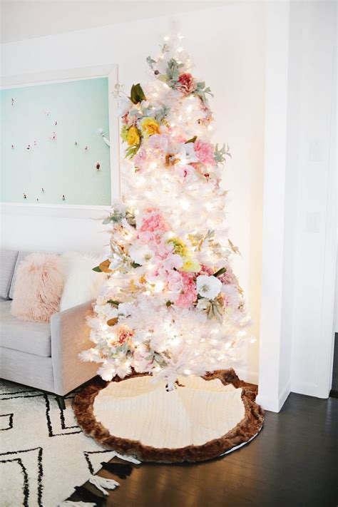 Find great deals on ebay for floral christmas tree. Floral Christmas Tree DIY! (A Beautiful Mess) | Floral ...