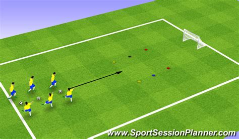 Footballsoccer Age 8 9 Passingreceiving And Shooting C2 L2