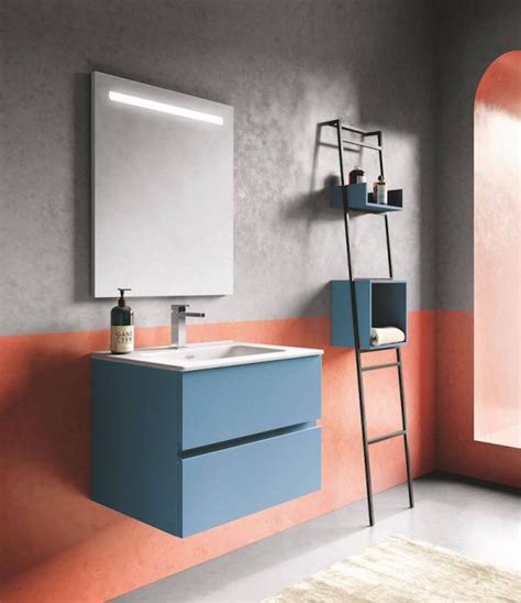 Meuble de salle de bain: Meuble de salle de bains bleu, Lille, Douai, Lens, Le Touquet