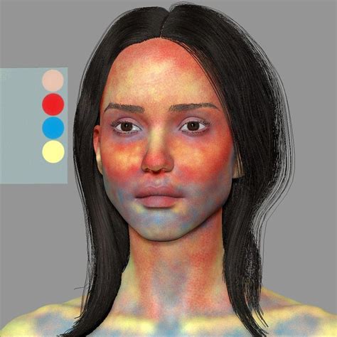 Photoshopface Photoshop Face Skin Paint Digital Painting Tutorials
