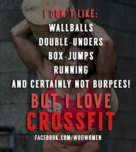 Dont Like It But Love It Crossfit Quotes Crossfit Motivation