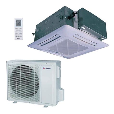 GREE 17100 BTU Ductless Ceiling Cassette Mini Split Air Conditioner