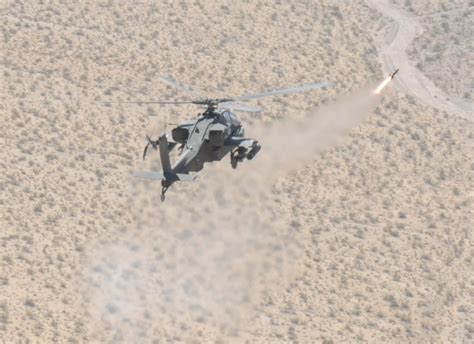 Dvids Images Apache Attack Helicopter Fires Hellfire Missile Image