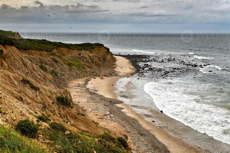 Camp Hero State Park And The Coast Of Long Island In Montauk New York