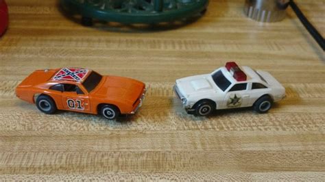 Vintage Dukes Of Hazzard Ho Slot Cars 1981 Ideal 3927178707