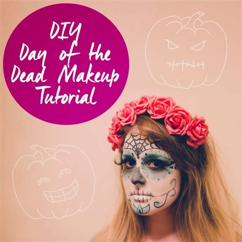Beauty Day Of The Dead Makeup Tutorial Stelly Blog