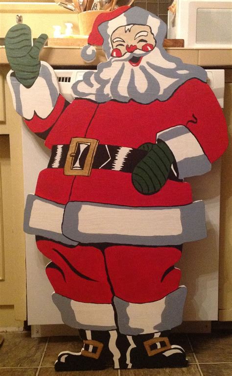Finally Finished Santa Made From 1955 Easi Bild Pattern Christmas