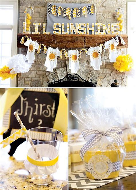 You Are My Sunshine Gender Neutral Baby Shower Hostess With The