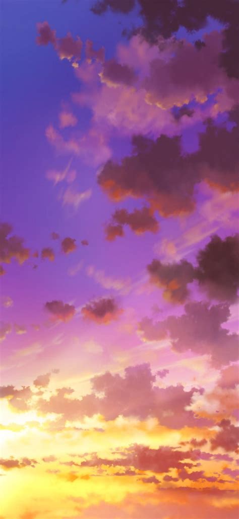 Pink Anime Clouds Wallpapers Wallpaper Cave