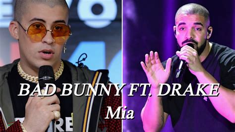 ' así no llamarte no traigas paraguas como quiera va' mojarte la temperatura está pa' calentarte bad bunny, baby hear this music, leggo' prince royce j balvin infinity music dj luian, díselo luian mambo. Bad Bunny Ft Drake -Mia lyric (behind the scenes) - YouTube