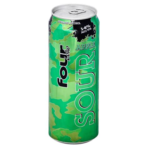 Four Loko Sour Apple Can Shop Malt Beverages And Coolers At H E B