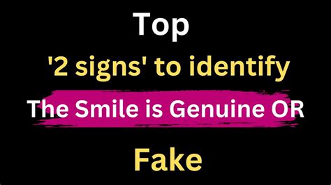 Real Smile Vs Fake Smile How To Identify Genuine Smile How To Spot