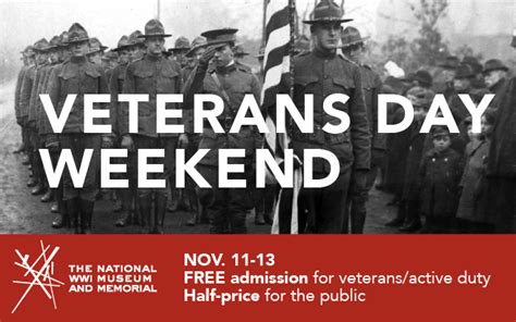 Veterans Day Weekend Events To Honor Generations Of Service At The