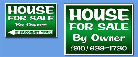 Journal Of Sign Designs And Proofs House For Sale Signs
