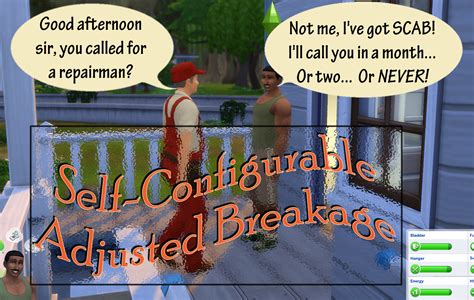 Mod The Sims Self Configurable Adjusted Breakage Scab