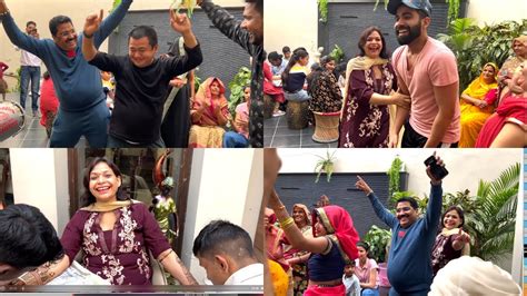 Pie Aur Bhadur Bhaiya Ka Dance 🕺 Ghar Mein Sabne Lagwayi Mehndi 🤩 Realtime Youtube Live View