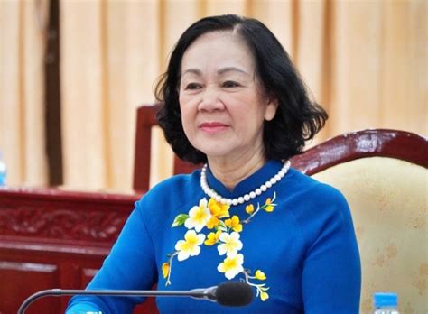 The Politburo Assigns Ms Truong Thi Mai To Be A Permanent Member Of