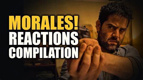 The Walking Dead Morales Reactions Compilation Youtube