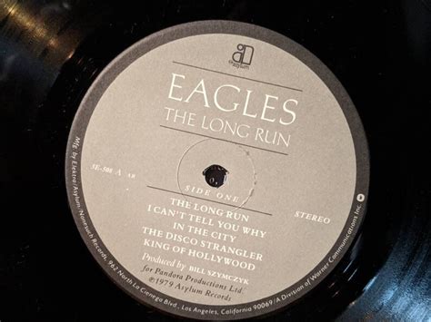 Eagles The Long Run Terre Haute Pressing Vinyl Etsy