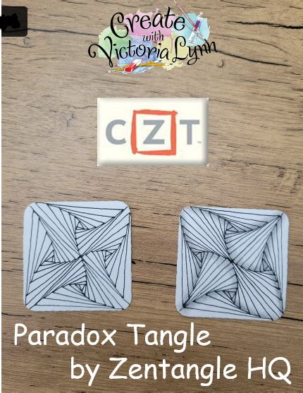 Paradox Tangle Create With Victoria Lynn
