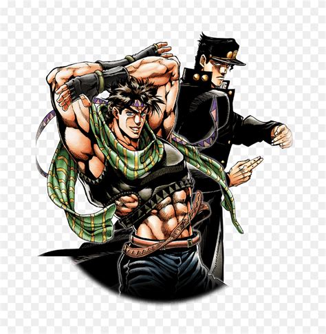 Ssr Joseph Joestar And Jotaro Kujo Jotaro Kujo Png Flyclipart