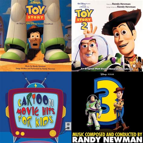 Toy Story 1 2 3 4 Soundtracks
