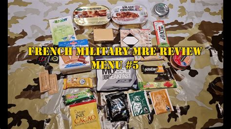 We Try A French Military Mre Food Ration Pack Is It Good Youtube