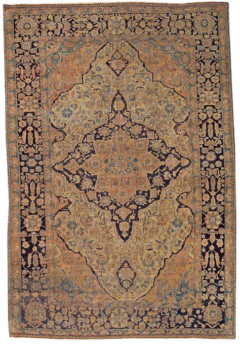 bonhams a mohtasham kashan rug central persia size approximately 4ft 6in x 6ft 9in