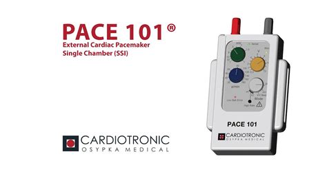Pace 101 External Pacemaker In Service Youtube