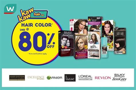 You may register and use your h. Watsons Hair Color Sale 2nd @ 80% OFF (12 June 2020 - 15 ...