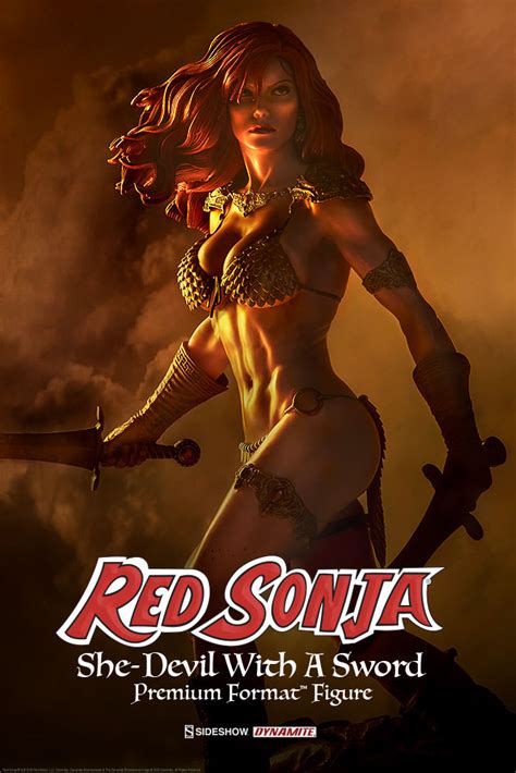 Preorders Sideshow Red Sonja Premium Format Figure Red Sonja She