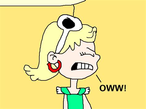 Leni Loud Banged Her Face Into The Wall By Mjegameandcomicfan89 On Deviantart