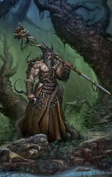 Druid Of The Forbidden Forest Dominik Kasprzycki