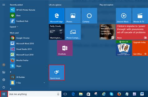 How To Use The Quick Assist App In Windows 10