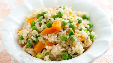 Buttered Rice With Peas Recipe