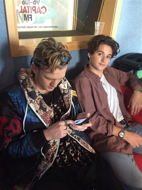 brad simpson is always looking fine oh hi there tristan evans bradley the vamps tristan the