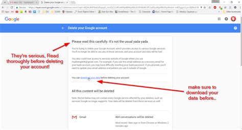 Here's how to delete your google+ account without loosing other google services. Delete Google Account Permanently - Waftr.coM
