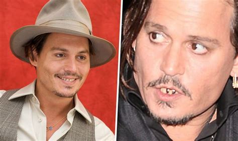 Whats Happened To Johnnys Teeth Depp Shows Off Scary Gnashers At Black Mass Premiere Johnny